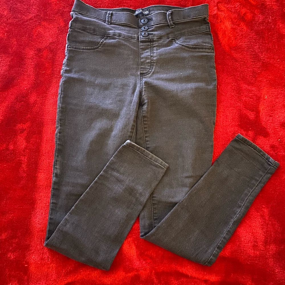 Vanilla Star High Rise Charcoal Jeans